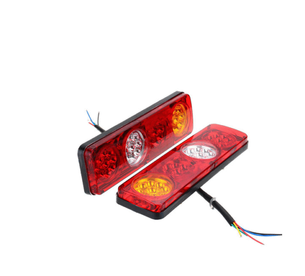 КОМПЛЕКТ ДИОДЕН СТОП СЪС 4 СВЕТЛИНИ 12 ВОЛТА