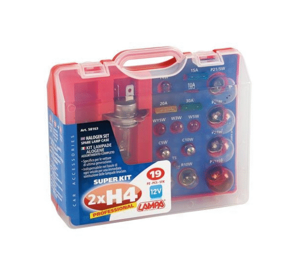 Ремонтен комплект H4 12V - 19 ЧАСТИ