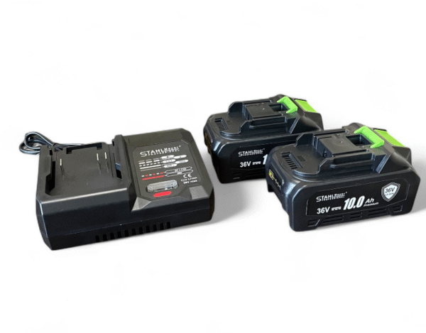 x11 Акумулаторни Машини 5в1 StahlMayer 36V 10Ah Ъглошлайф, Гайковерт, Винтоверт, Перфоратор и LED Лампа + 30 части Аксесоари