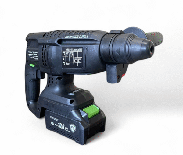 x4 Акумулаторни Машини 5в1 StahlMayer 36V 10Ah Ъглошлайф, Гайковерт, Винтоверт, Перфоратор и LED Лампа + 30 части Аксесоари