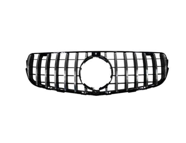 y1 Решетка за Mercedes GLC SUV X253, GLC купе C253 2015-2018 с отвор за камера хром/черна