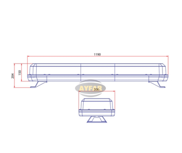 АВАРИЕН БУРКАН 12V
