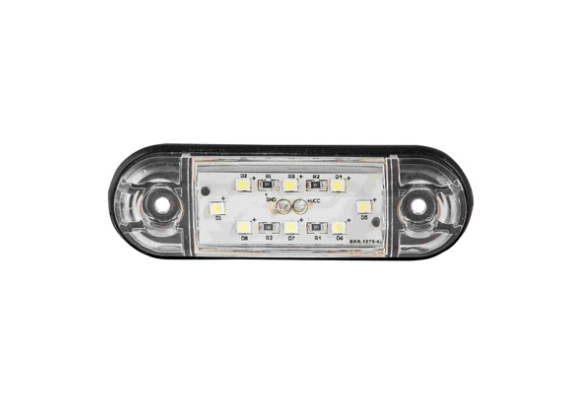 Бял диоден габарит с 8 диода