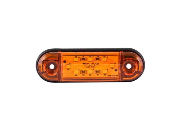 Бял диоден габарит с 8 диода