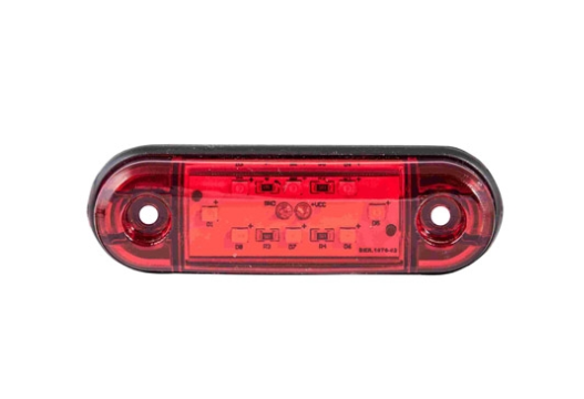 Бял диоден габарит с 8 диода