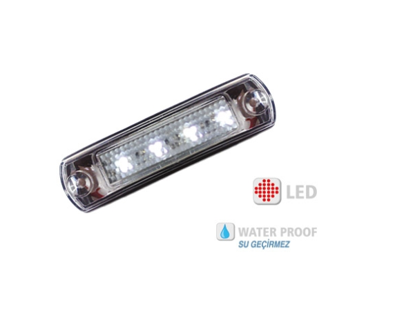 Бял диоден габарит за кабина