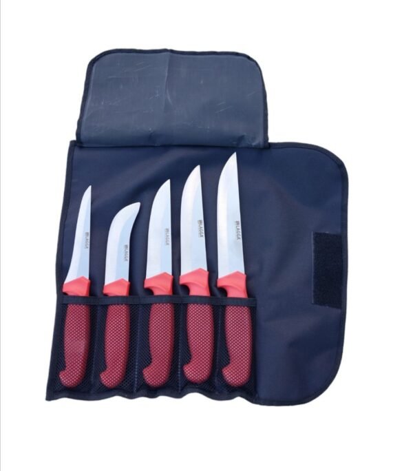 Комплект професионални месарски ножове 5 броя