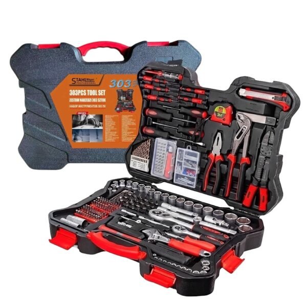 PP Гедоре к-т 303части 1/2" , 1/4" STAHLMAYER