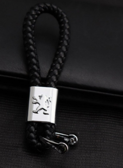 ds1 Ключодържател Peugeot луксозен - кожа