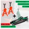 Крик тип крокодил 2.5 ТОНА 90 – 400 ММ ROCKFORCE + Подпорни стойки 3Т ROCKFORCE