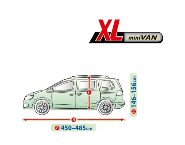 i1 Покривало Kegel серия Mobile Garage размер XL сиво за миниван