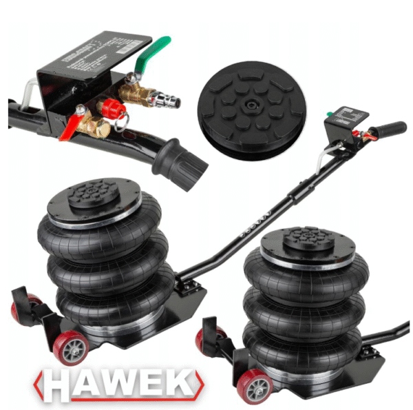 kr Пневматичен крик балон 3.5т. с 3 въздушни възглавници