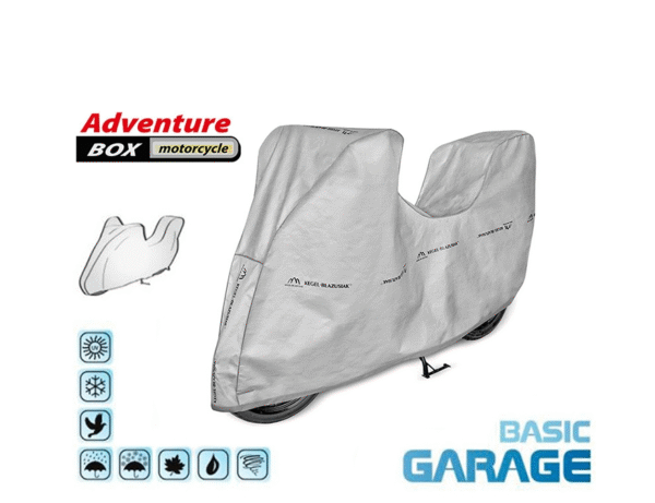 Покривало за мотор Kegel серия Basic размер Adventure тип кутия сиво