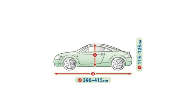r3 Покривало Kegel серия Mobile Garage размер М сиво за купе
