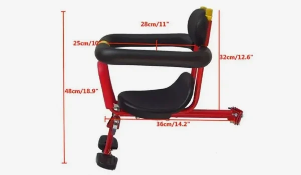 Детска Седалка ,, столче,, за Велосипед за дете за предна рамка