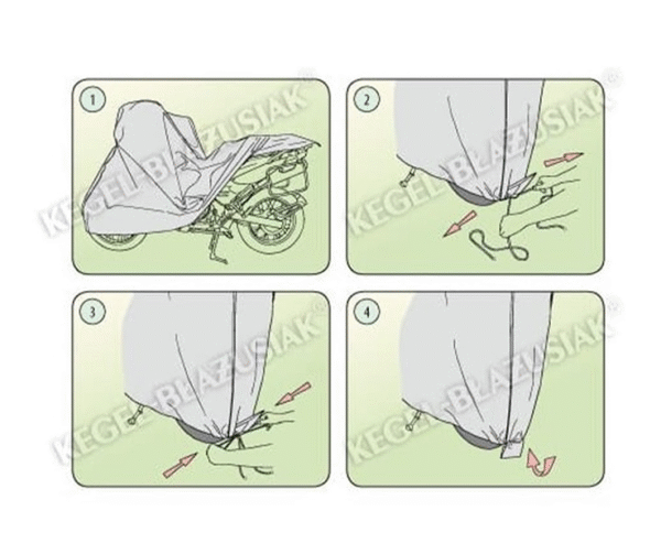 Покривало за мотор Kegel серия Basic размер XL сиво