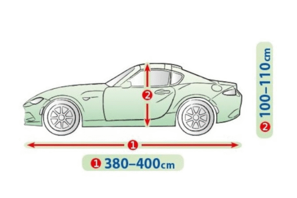 y1 Покривало Kegel серия Mobile Garage размер S сиво за купе