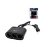 Разклонител за запалка 3-ка + 2 USB + C-Type