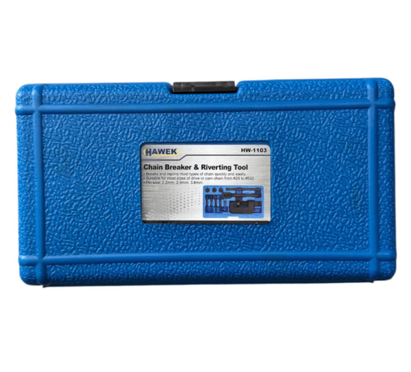 ь3 ПРОФЕСИОНАЛЕН КОМПЛЕКТ ЗА РАЗНИТВАНЕ И ЗАНИТВАНЕ НА ВЕРИГИ HAWEK