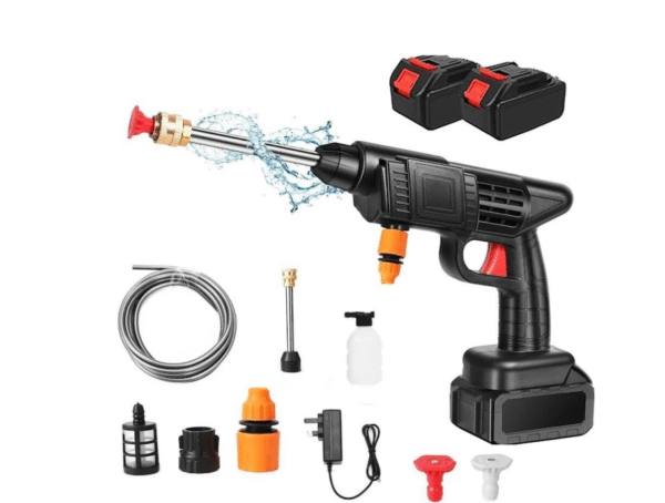 Преносима акумулаторна водоструйка 1500W 40BAR с две батерии