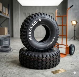 Гума / Гуми - Колело за багажна количка 4.10/3.50×4