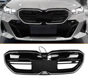 Бъбреци с LED светлини за BMW серия 5 G60, G61 след 2024 година, черен лак