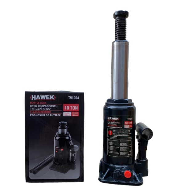 Хидравличен крик тип бутилка 10 тона HAWEK