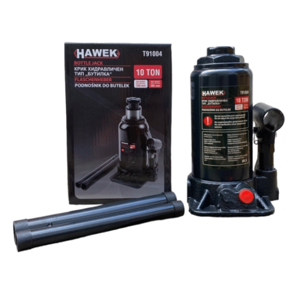 Хидравличен крик тип бутилка 10 тона HAWEK