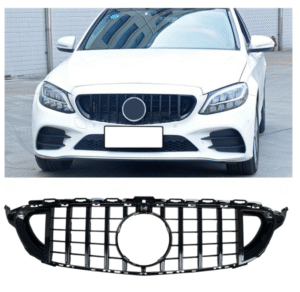 Решетка BRABUS дизайн за Mercedes C-Class W205 Черен гланц