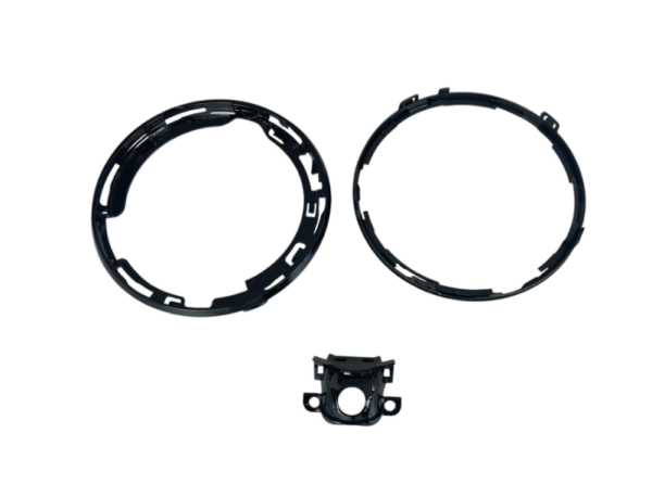 Решетка BRABUS дизайн за Mercedes C-Class W205 Черен гланц