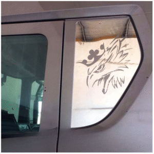 Декорация хром за прозорец - Scania S серия