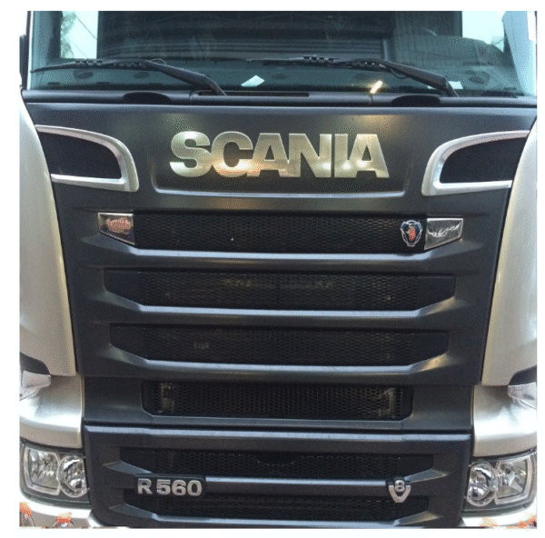 Декорация хром предна маска - Scania /98-16/