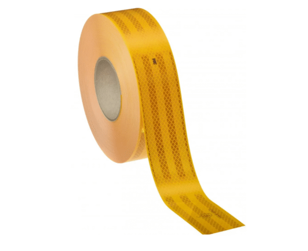 Жълта светлоотразителна лента 3M Diamond Grade