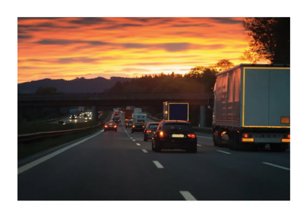 Жълта светлоотразителна лента 3M Diamond Grade