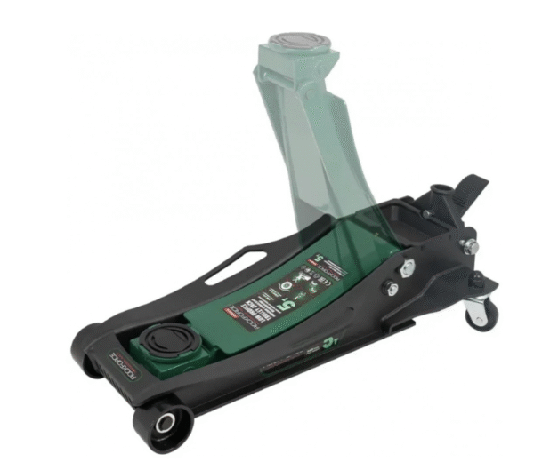 Нископрофилен крик крокодил 5 тона с две помпи и педал 96 - 595 мм RockForce