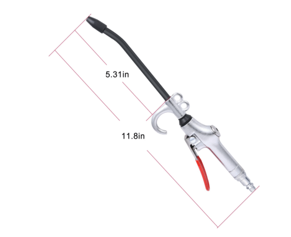 Метален пистолет за въздух с бърза връзка