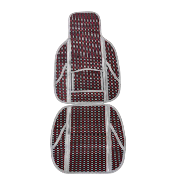 Универсален масажор за автомобил от бамбук червен