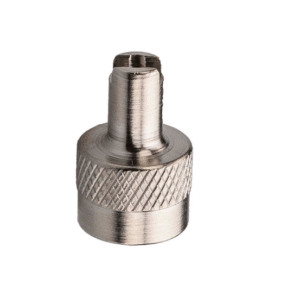 Метална капачка за автомобилни вентили с функция ключ за игли