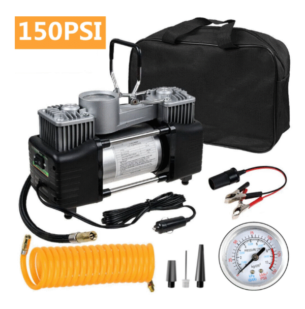 Двуцилиндров Компресор за гуми 12V