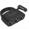 Разклонител за запалка 3в1 - 12/24V