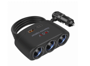 Разклонител за запалка 3в1 - 12/24V