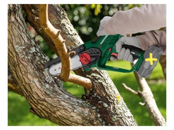 PARKSIDE Акумулаторен верижен трион 20V,  Парксайд резачка за клони 20V
