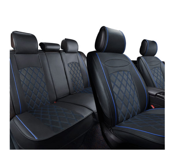 gg2 Тапицерия за МПС 1158 - 5 части Черно/Синьо