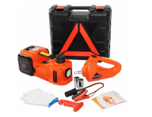 h Комплект електрически хидравличен крик 3 в 1, компресор , електрически ударен гайковерт , крик