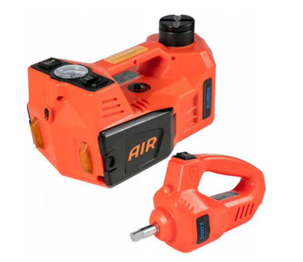 Комплект електрически хидравличен крик 3 в 1, компресор , електрически ударен гайковерт , крик