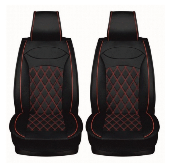 hh1 Тапицерия за МПС 1158 - 5 части Черно/Червено