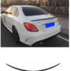 Спойлер тип 63 за багажник съвместим с Mercedes C класа W205 седан 2013-2020, черен