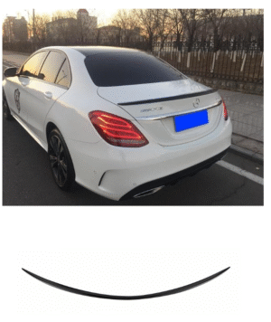 Спойлер тип 63 за багажник съвместим с Mercedes C класа W205 седан 2013-2020, черен
