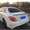 Спойлер тип 63 за багажник съвместим с Mercedes C класа W205 седан 2013-2020, черен
