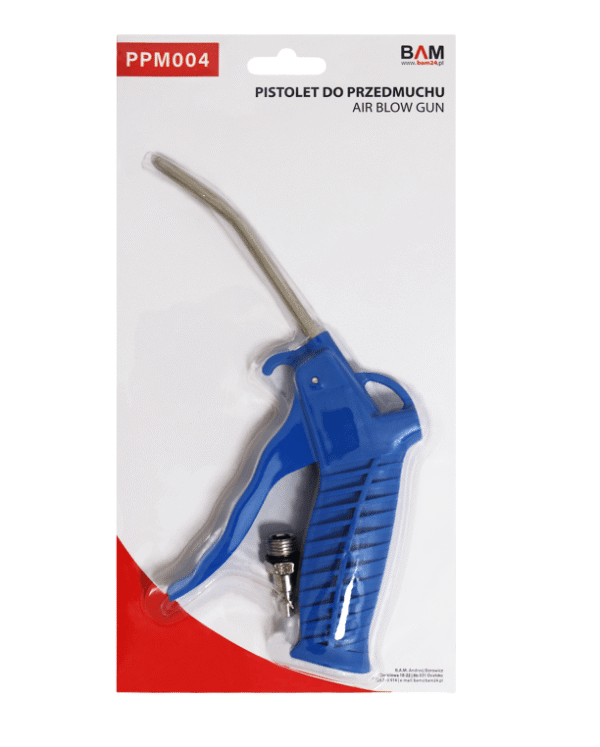Пистолет за обдухване - син с бърза връзка